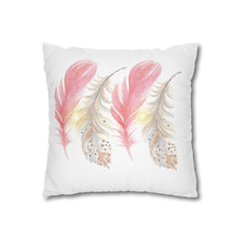 Load image into Gallery viewer, Feather  Square Pillowcase
